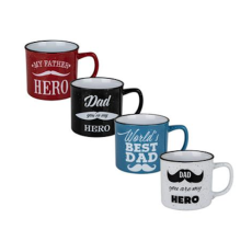 Mug - Fathers Day, Enamel Look 330ml